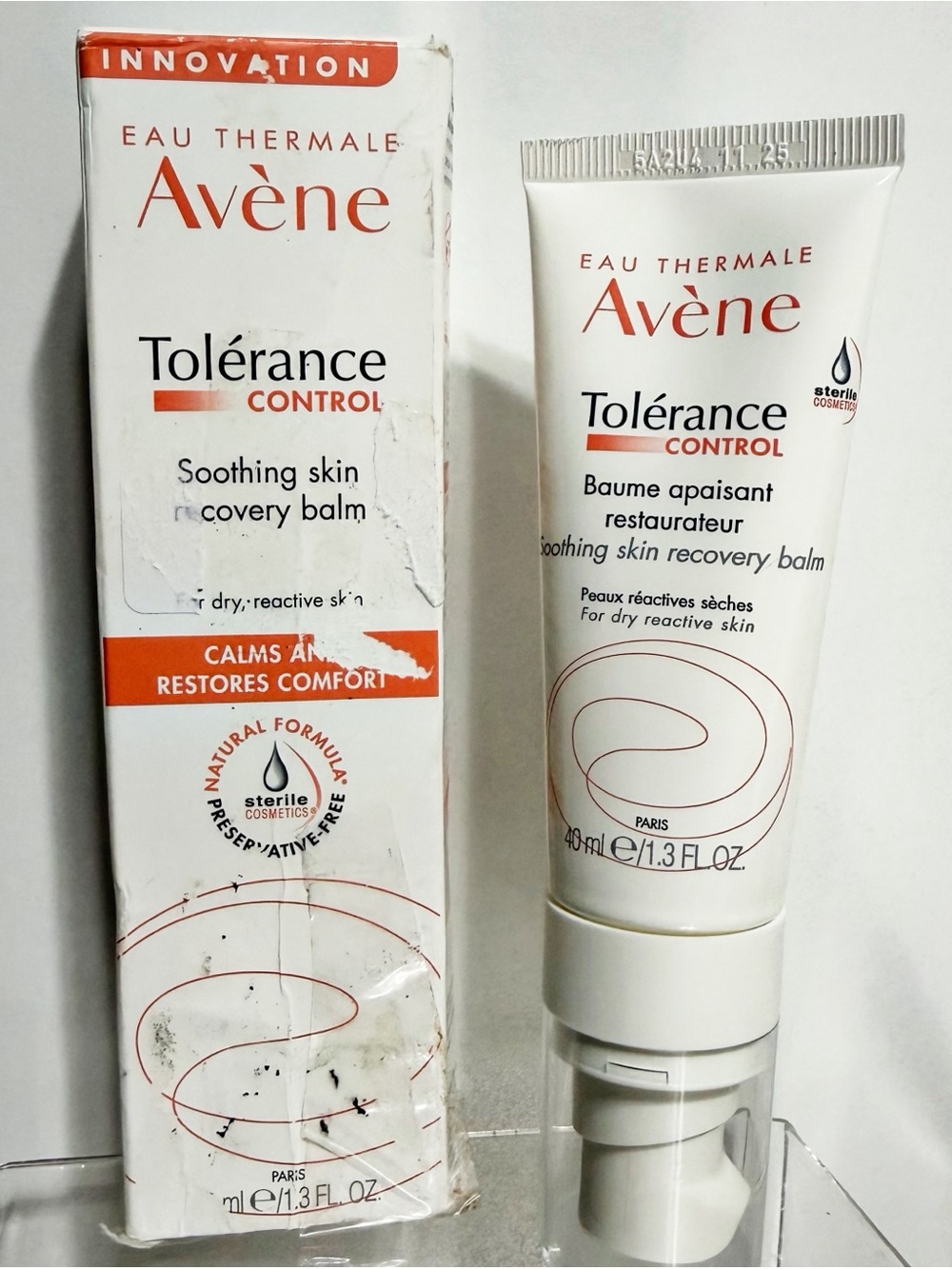 Avene Tolerance Control Soothing Skin Recovery Balm - 1.3 fl oz - New in Box